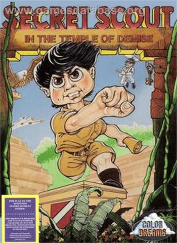 Cover Secret Scout in the Temple of Demise for NES